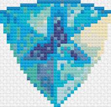 14 count, 30.30w x 29.75h cm 16 count, 26.51w x 26.03h… Genshin Impact Genesis Gem Cross Stitch Pattern In 2021 Cross Stitch Patterns Cross Stitch Stitch Patterns
