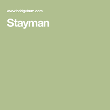 Stayman Bridge Card Bridge Bid