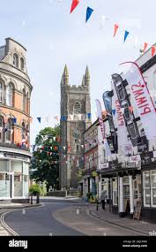 Holsworthy devon england town centre hi-res stock photography and images