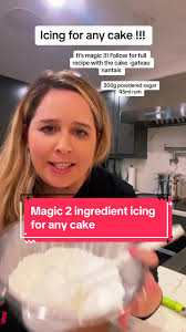 How to Mix Ice Sugar for Cake