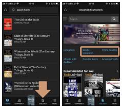 kindle for ios updates with extended prime reading and