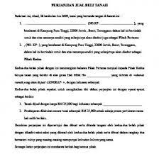 Surat jual beli tanah merupakan sebuah surat yang dibuat yang mana isi dari surat tersebut menginformasikan bahwasanya pada tanggal dan waktu tertentu telah dilakukan akad atau transaksi jual beli tanah antara pihak pertama dengan pihak kedua atau juga bisa disebut antara pihak penjual. Surat Perjanjian Gadai Tanah Asli 1d47xm37y7l2