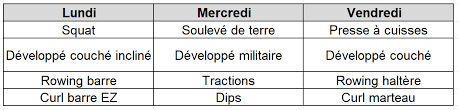 Il est généralement composé d'exercices de base qui font travailler plusieurs muscles à la fois. Programme Full Body Progressez Avec Ce Programme Complet Toutelanutrition