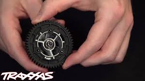 how to replace the spur gear traxxas x maxx