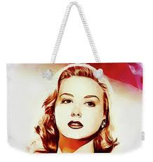Adele Mara, Actress Weekender Tote Bag by Esoterica Art Agency