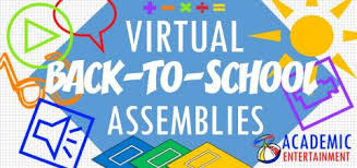 Virtual Back To School Assemblies Academic Entertainment In 2020 School Assemblies School Climate Virtual School