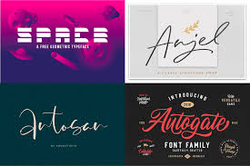 You can use these fonts to create custom styles. 4368 Best Free Fonts For Anyone 2019 Script Display Sans Serif Creativebooster
