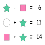 People use math when buying things, making life plans and making other calculations. Printable Shape Iq Puzzles And Brain Teasers For Kids And Math Learners