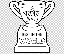 38+ trophy coloring pages for printing and coloring. Father S Day Drawing Coloring Book Png Clipart Area Art Best Black And White Child Child Care