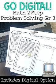 Elementary Math For Google Classroom Problem Solving In 2020 Math Problem Solving Activities Google Classroom Elementary Math Math Problem Solving