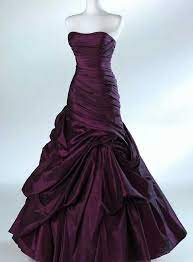 Dark Purple Wedding Dress Purple Wedding Dress Gowns Evening Dresses Prom