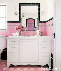 1930 floor tiles | tile design ideas pyrex junkie: Bathroom With Colorful Tile 1930s Bathroom Design