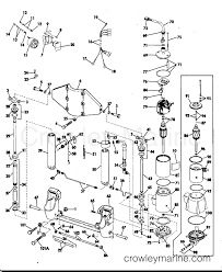 The linked images are printable but may print across more. Power Tilt And Trim 50 Hp 1974 Rigging Parts Accessories Wiring Diagram Diagram Power