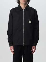 STUSSY: jacket for man - Black | Stussy jacket 1110183 online at GIGLIO.COM