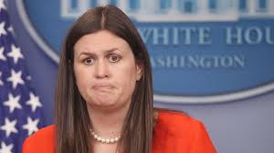 Image result for sarah huckabee sanders confused