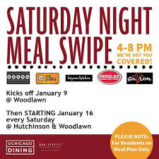 Sling tv packs nbc stations, making it easy to watch snl without cable. Saturday Night Meal Swipe Hutchinson Commons Chicago 23 January 2021