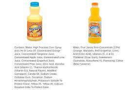Does sunny delight have vitamin d? U K Versions Of Popular U S Food Items Proves We Re Getting Screwed