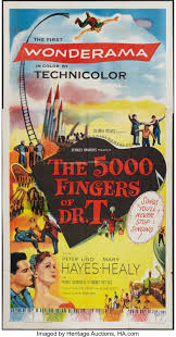 Raised by his single mother, heloise (mary healy), bart looks up to the local plumber august zabladowski (peter lind hayes). The 5000 Fingers Of Dr T Columbia 1953 Three Sheet 41 X Lot 50005 Heritage Auctions