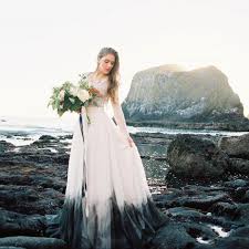 Black And White Ombre Wedding Dress Black Wedding Dress Ombre Wedding Dress Two Piece Wedding Dress Lace Wedding Dress Ombre Wedding Dress Wedding Dresses Unique Black Wedding Dresses