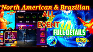 Garena free fire, a survival shooter game on mobile, breaking all the rules of a survival game. Freefire Brazil Server Event And Freefire North American Server Event Full Review F2g Yt Youtube
