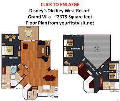 Overview Of Accommodations At Disney S Old Key West Resort Yourfirstvisit Net Key West Resorts Disney Key West Resort Old Key