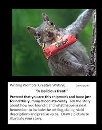 Picture Writing Prompt Perhaps The Chipmunk Didn T Find It But Stole It From A Local Convenience Store He S On The Run But Will He Okuma Yazma Yaratici