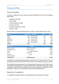 But before you can get started, you should create a business plan. Coffee Shop Business Plan Template