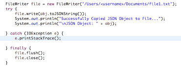 The compiler would create java byte code. How To Write Json Object To File In Java Crunchify