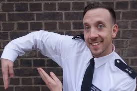 When Kingston Police do school visits': See Britain's Got Talent star  'Dancing Dan' light up assembly with impromptu dance routine