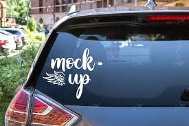 Download 10 Creative Free Car Window Decal Mockup Psd Templates PSD Mockup Templates