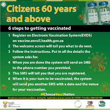 The cholera vaccine is administered as a drink, not an injection, and is recommended for people who will be spending long periods of time in areas with poor sanitation and limited access to healthcare. Department Of Health On Twitter Vaccination For Elderly Persons Aged 60 Years Above Starts On 17 May 2021 No Walk In S Only Persons 60 Years Above Are Eligible Sms