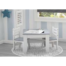 Delta Children Chelsea 3 Piece Table And Chairs Set With Storage Buybuy Baby Table And Chair Sets Kids Table And Chairs Chair Set