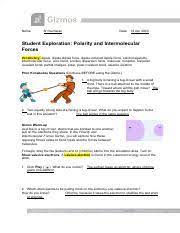 List of answers by jackie chang.pdf. Sri Kumaran A L Ravichandran Intermolecularforcesse Student Copy Pdf Name Sri Kumaran Date 14 Apr 2020 Student Exploration Polarity And Course Hero