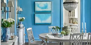 Reminiscent of your favorite pair of jeans, denim is a medium blue shade with hints of steel blue and cerulean, but with every so slightly green. Why I Love Fine Paints Of Europe S Cerulean Blue Paint Color Architectural Digest