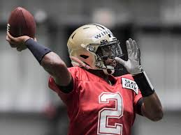 Jameis lanaed winston is an american football quarterback for the new orleans saints of the national football league. Taysom Vs Jameis Qb Battle Another Day Another Jameis Winston Deep Shot Saints Nola Com