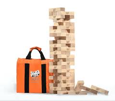 How to make a giant jenga game? Jenga Giant Js6 Hardwood Game Reviews Wayfair