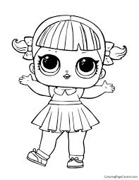 Lol doll coloring pages are so much fun to collect and color. Lol Surprise Miss Baby Glitter Coloring Page Coloring Page Central Part 38