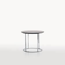 Square, rectangular or circular to set in the centre of a room or next to the sofas, the lithos small tables have tops in portoro black marble, marquinia. Contemporary Side Table Pathos Maxalto Marble In Wood Fiber Round