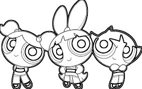 Dibujos De Chicas Superpoderosas Para Colorear Dibujos De Chicas Dibujos Chicas Superpoderosas