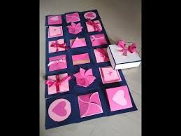 How to make an exploding box card. Infinity Explosion Box By Sheetal Khajure Arty Hearty Youtube Diy Exploding Box Exploding Box Card Exploding Gift Box