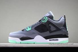 Air Jordan 4 Retro Green Glow Dark Grey Green Glow Cement Grey Black 308497 033 2020 New Style Price 87 59 Jordan Shoes Outlet Jordan Shoes Retro Air Jordans Jordan 4