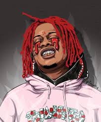 Trippie Redd Adobe Illustrator Trippieredd Trippie Redd Hip Hop Artwork Rapper Art