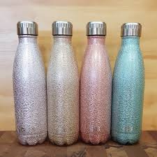 Oasis Insulated Stainless Steel Drink Bottle Shimmer Pattern 4 Colours Chef S Complements Stainless Steel Drink Bottles Bottle Drink Bottles