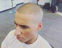 It's basically a clean, square cut on the top, with very low faded sides to match it. 20 Very Short Haircuts For Men