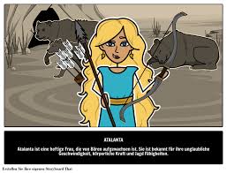 Atalanta is a heroine in greek mythology. Griechische Helden Der Mythologie Atalanta Griechische Jagerin