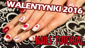Paznokcie Na Walentynki Hybrydowa Stylizacja Walentynkowa Shellac