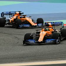 Lando Norris Carlos Sainz Mclaren F1 Team Mcl34 Mclaren Formula 1 Mclaren F1 Norris