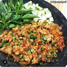 Cara buat sambel penyet kacang tahu : Resep Istimewa Sambal Tempe Kacang Panjang Sambal Facebook