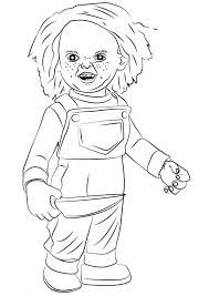 Chucky coloring pages are a fun way for kids of all ages to develop creativity, focus, motor skills and color recognition. Chucky Coloring Pages Free Printable Coloring Pages For Kids