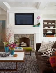 How to mount a tv above a fireplace and hide wires for wall mounted tv. 5 Crucial Things To Consider Before Placing A Tv Over A Fireplace Better Homes Gardens